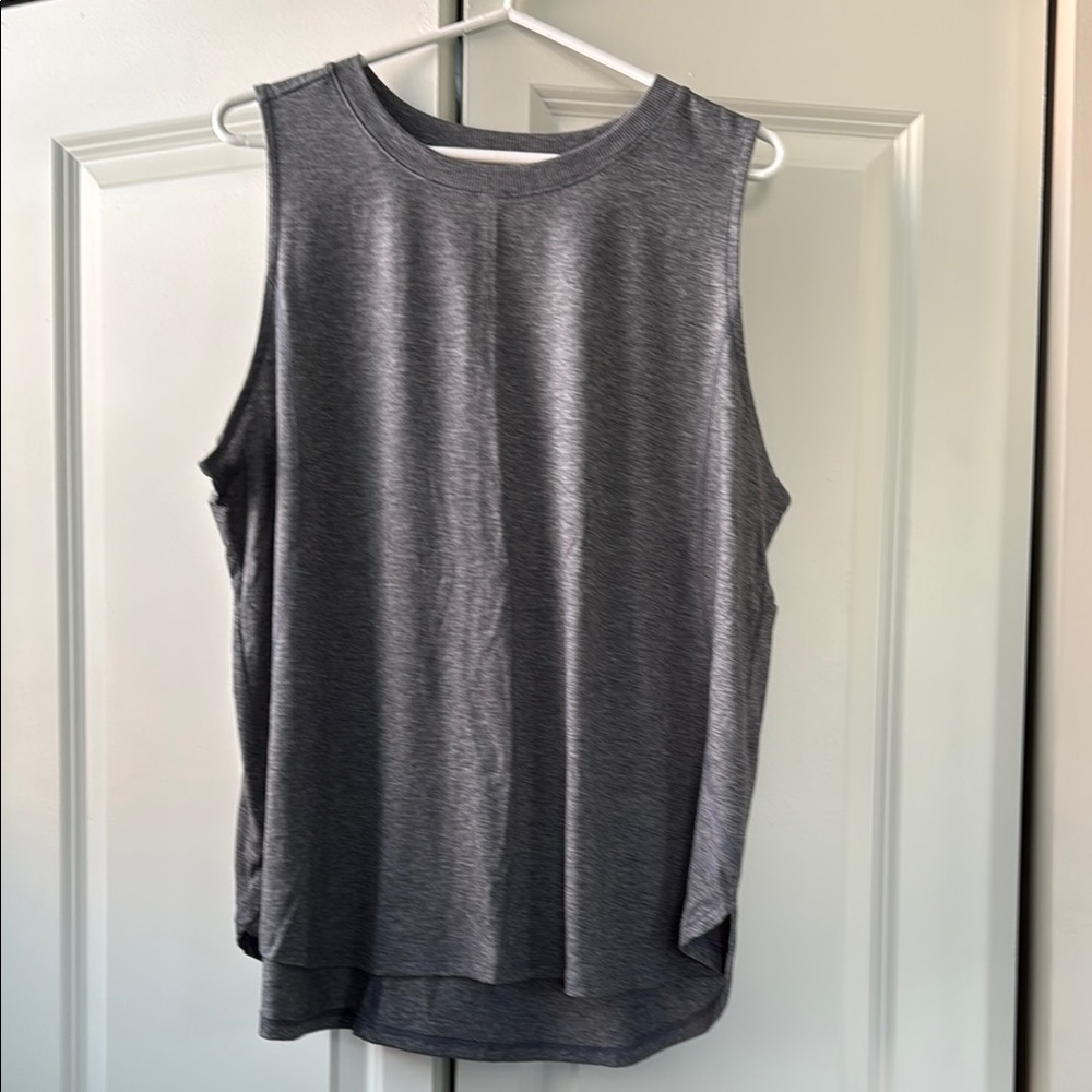 Gray Sleeveless Women's Top